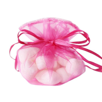 10x tule met lint en borduurrandje356cm