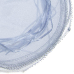 10x tule met lint en borduurrandje356cm