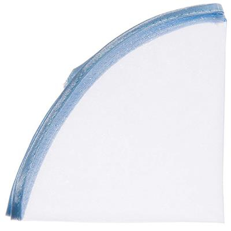 10x tule met een satijnrand diverse kleuren