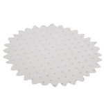 10x tule met stippen van vilt