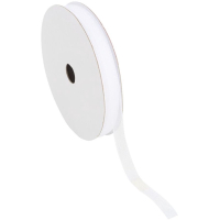 50mtr voilelint 6mm in roze, ivoor, wit of blauw